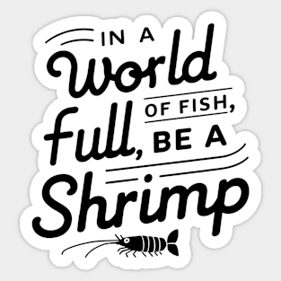 Shrimp Sticker